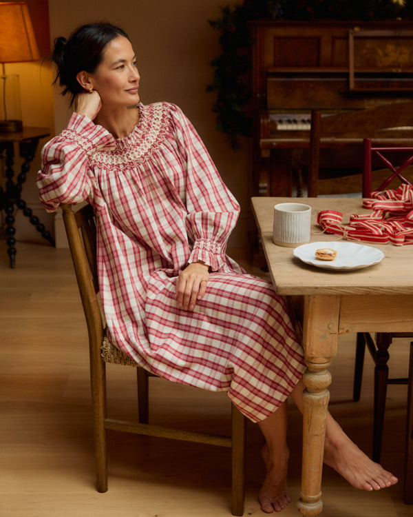 Georgie - Vintage Red Tartan