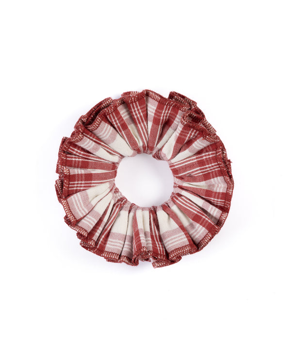 Scrunchie - Vintage Red Gingham