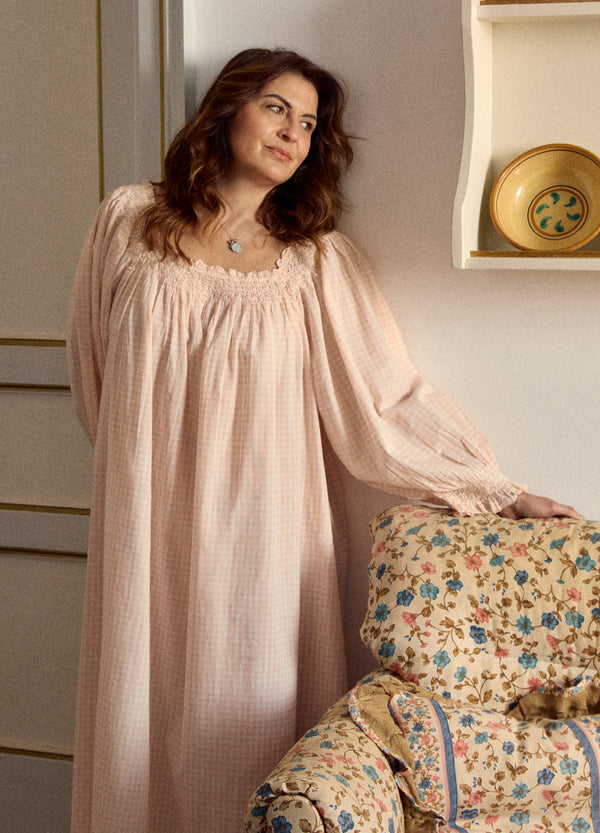 Clara - Pink Gingham