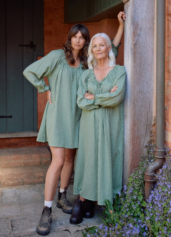 Etta - Fern Gingham