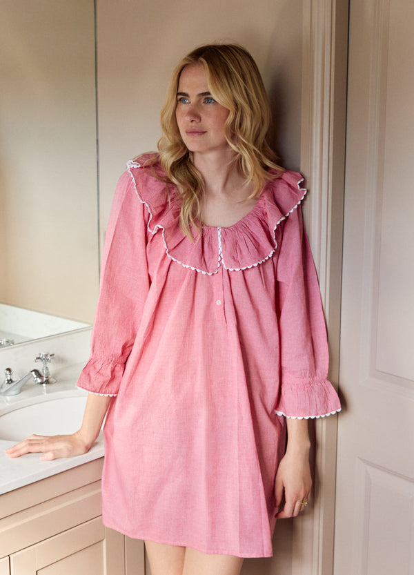 India - Redcurrant Gingham